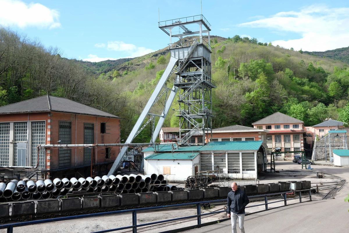 El pozo Nicolasa en Mieres.