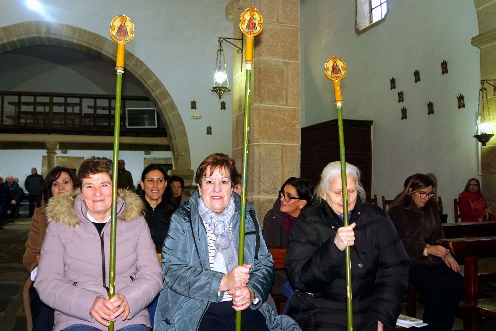 Rabanales celebra las vísperas de San Blas con la "Misa de Parida"