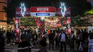 ‘Reboso’ navideño: casi 150.000 personas entre el mercadillo de Mesa y López y el Belén de Arena