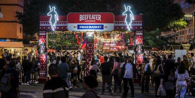 Mercadillo navideño de Mesa y López.