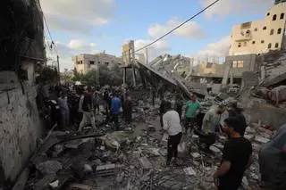 Las autoridades de Gaza denuncian más de 41.900 muertos y 97.300 heridos tras un año de ofensiva de Israel