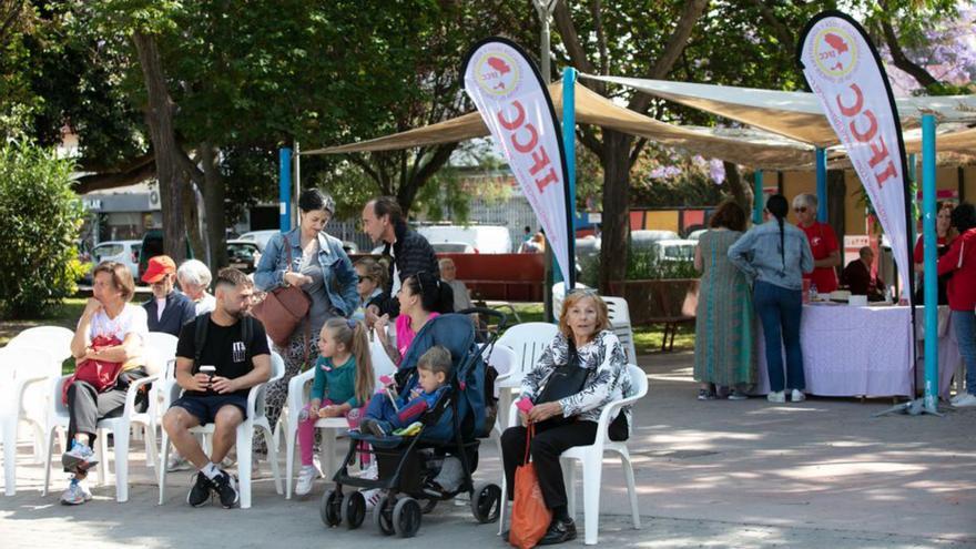 Un evento la semana pasada en el parque de la Paz. | VICENT MARÍ