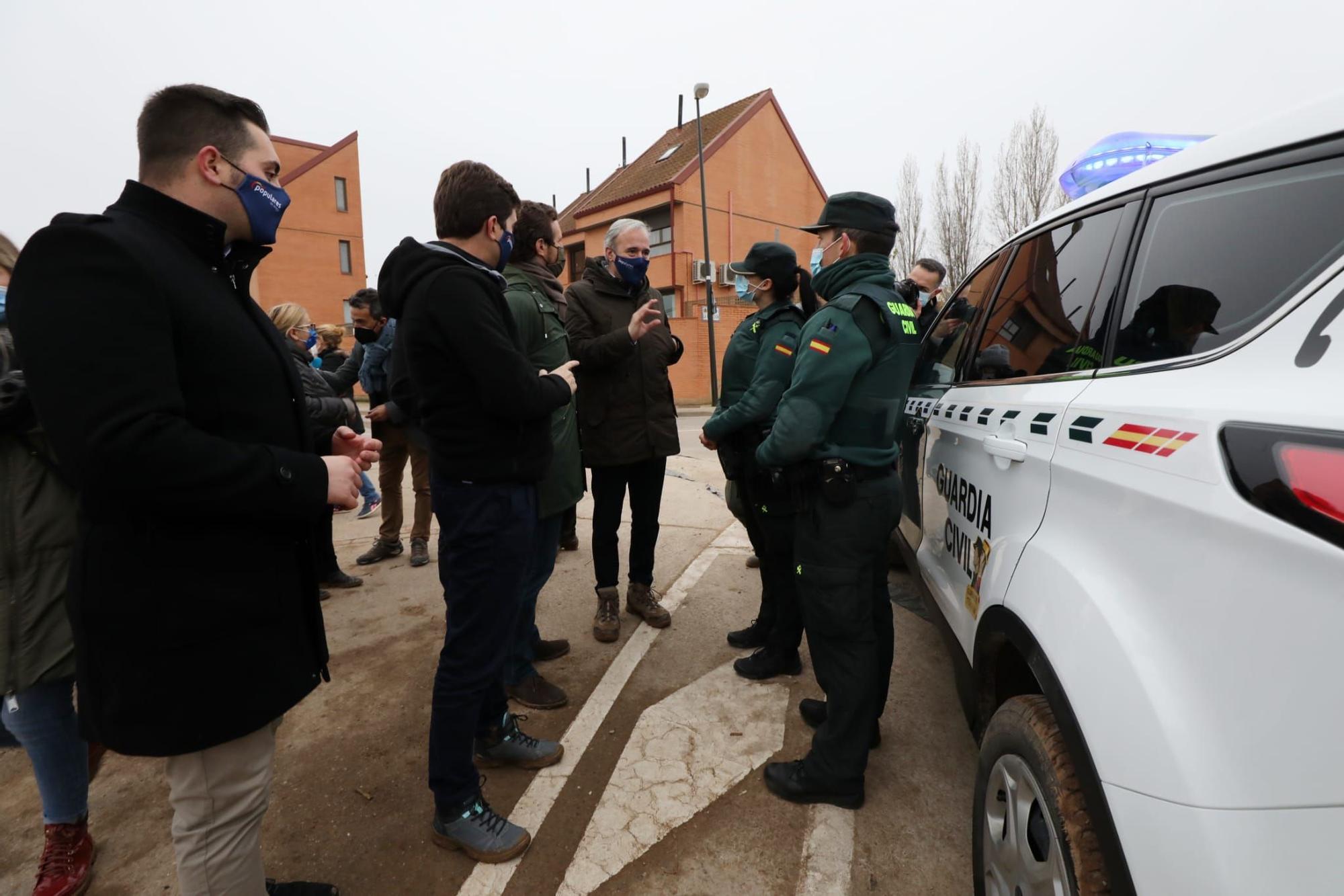 Del congreso autonómico al barro de Monzalbarba