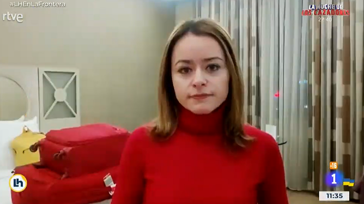 Érika Reija, corresponsal de TVE, després de sortir de Rússia: «Els periodistes ens hem convertit en objectiu de Putin» Érika Reija, corresponsal de TVE, després de sortir de Rússia: «Els periodistes ens hem convertit en objectiu de Putin»