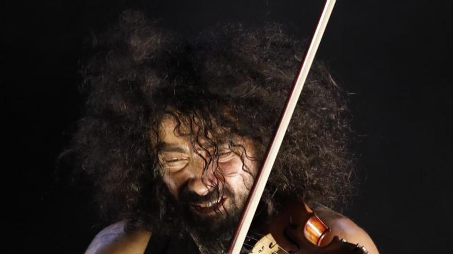 Ara Malikian, durante una actuación en Zamora