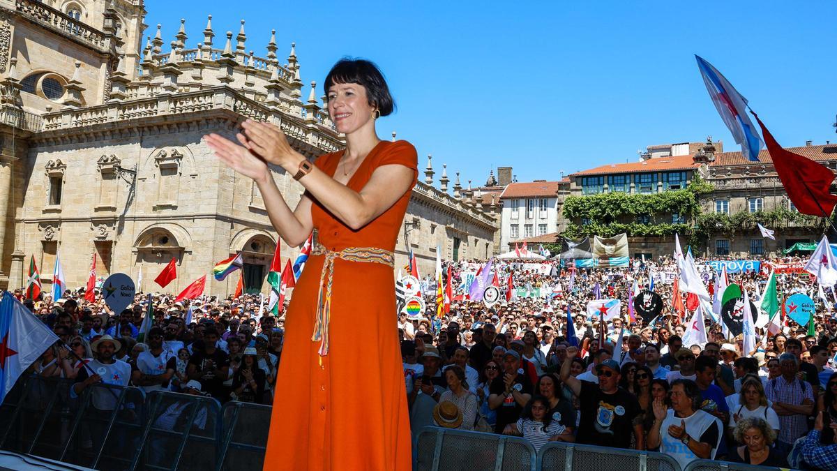 Pontón celebra o Día da Patria destacando o crecemento do BNG: “Imos seguir facendo historia”