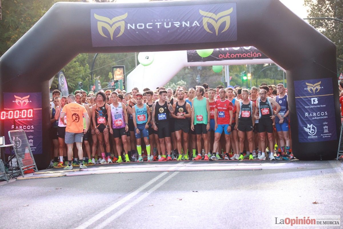 Las mejores imágenes de la carrera nocturna de Murcia