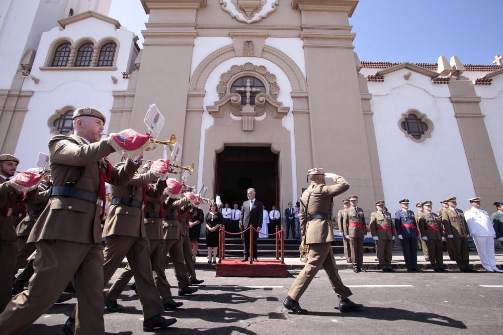 Ángel Víctor Torres, en Candelaria