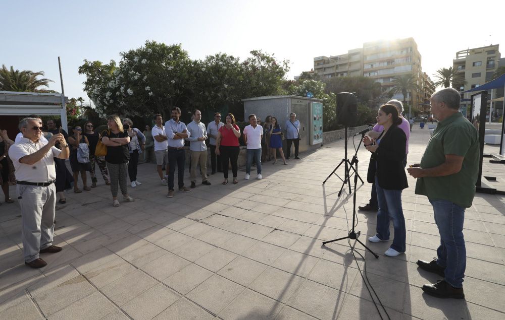 La exposición fotográfica de Camp de Morvedre, por el 150 aniversario de Levante-EMV, se traslada de Sagunt al Port de Sagunt.