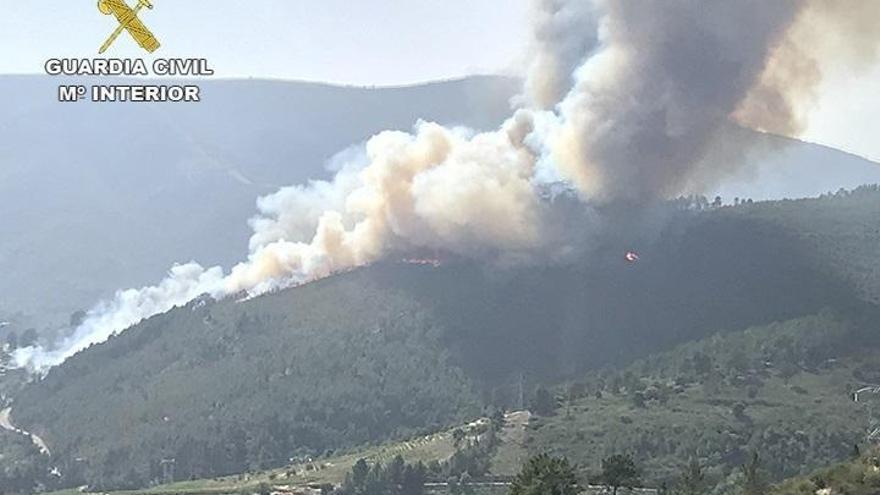 La Guardia Civil detiene a 9 personas por provocar 11 incendios en 6 provincias, entre ellas Cáceres