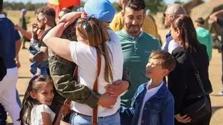 Vuelven a Badajoz los últimos militares que han estado en Líbano durante seis meses