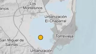 Terremoto de 2,2 grados con epicentro en el corazón de la laguna rosa de Torrevieja