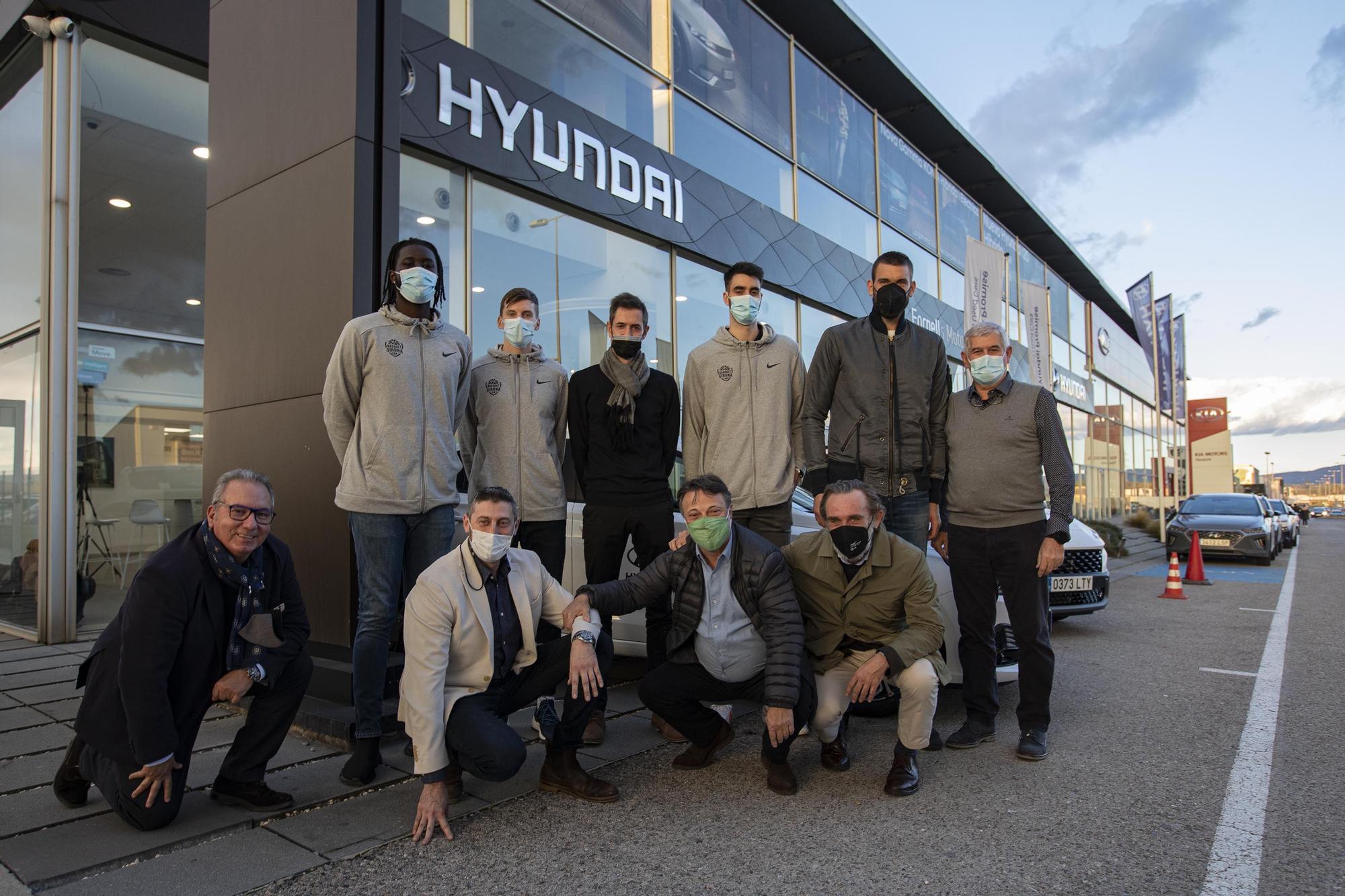 El Bàsquet Girona tanca un acord de patrocini amb Hyundai