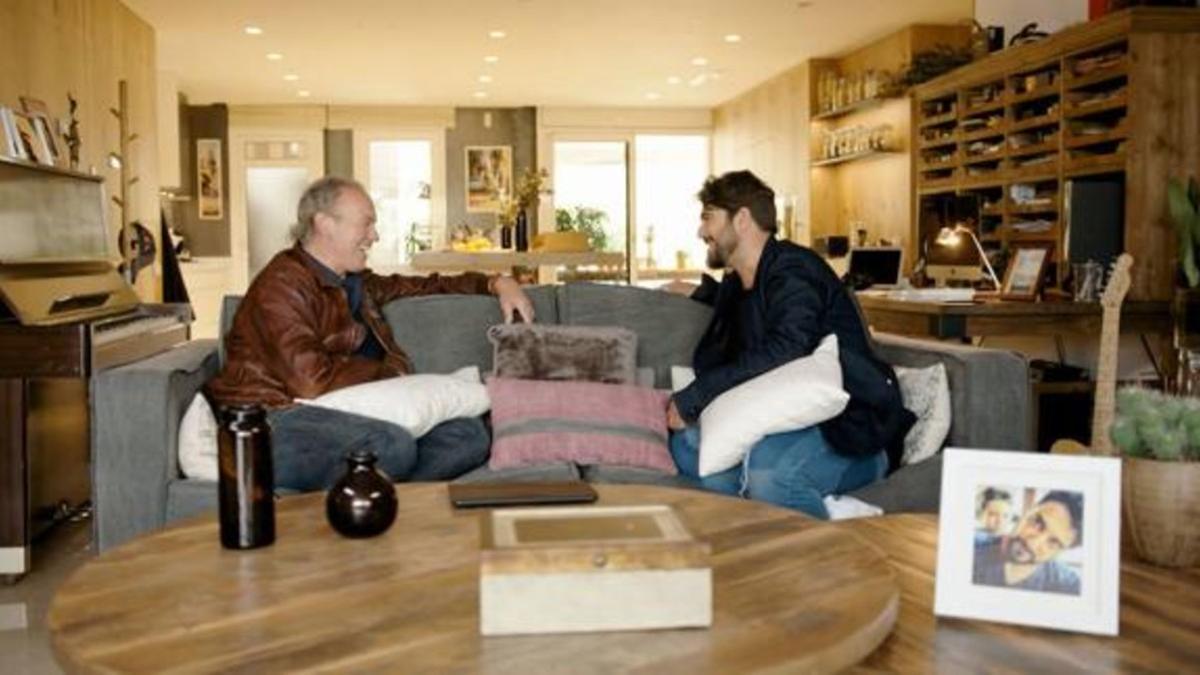 Bertín Osborne y Antonio Orozco, en 'Mi casa es la tuya'