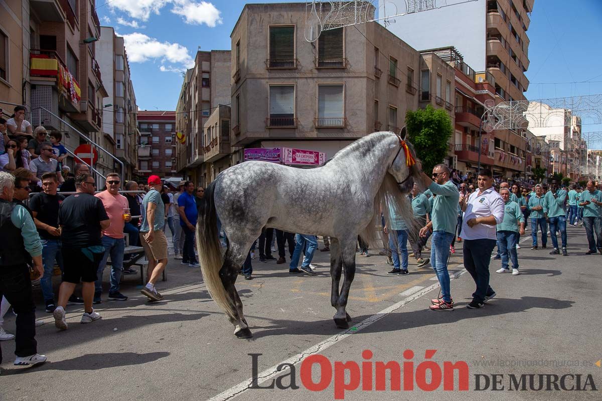 Pasacalles caballos del vino al hoyo