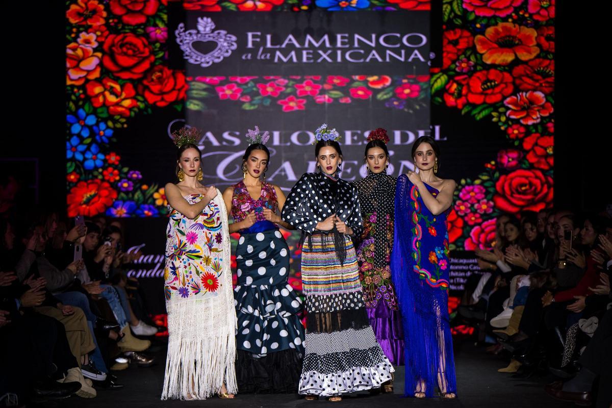 Desfile de Flamenco a la Mexicana.
