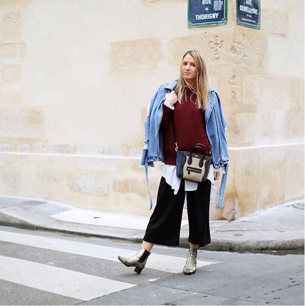 Look de My little fashion diary con pantalón culotte