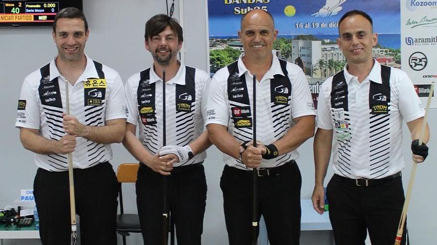Equipo del Chef Amadeo Gandia en la Liga Nacional División de Honor