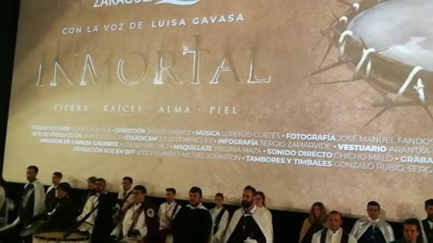 Presentación del documental 'Inmortal' sobre la Semana Santa aragonesa