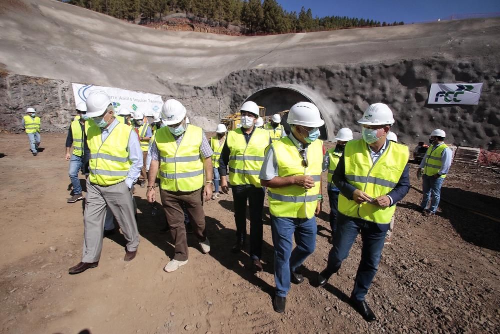 Inicio de la excavación del túnel de Erjos.