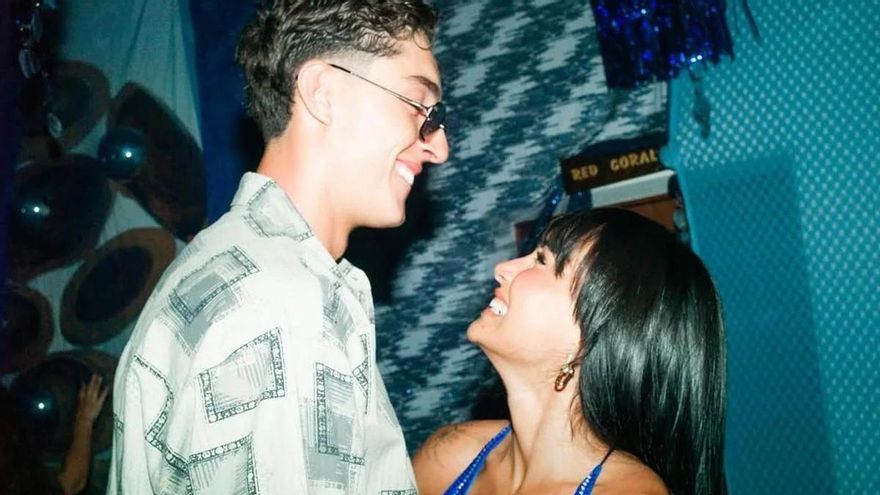Aitana y Plex en una publicación de Instagram
