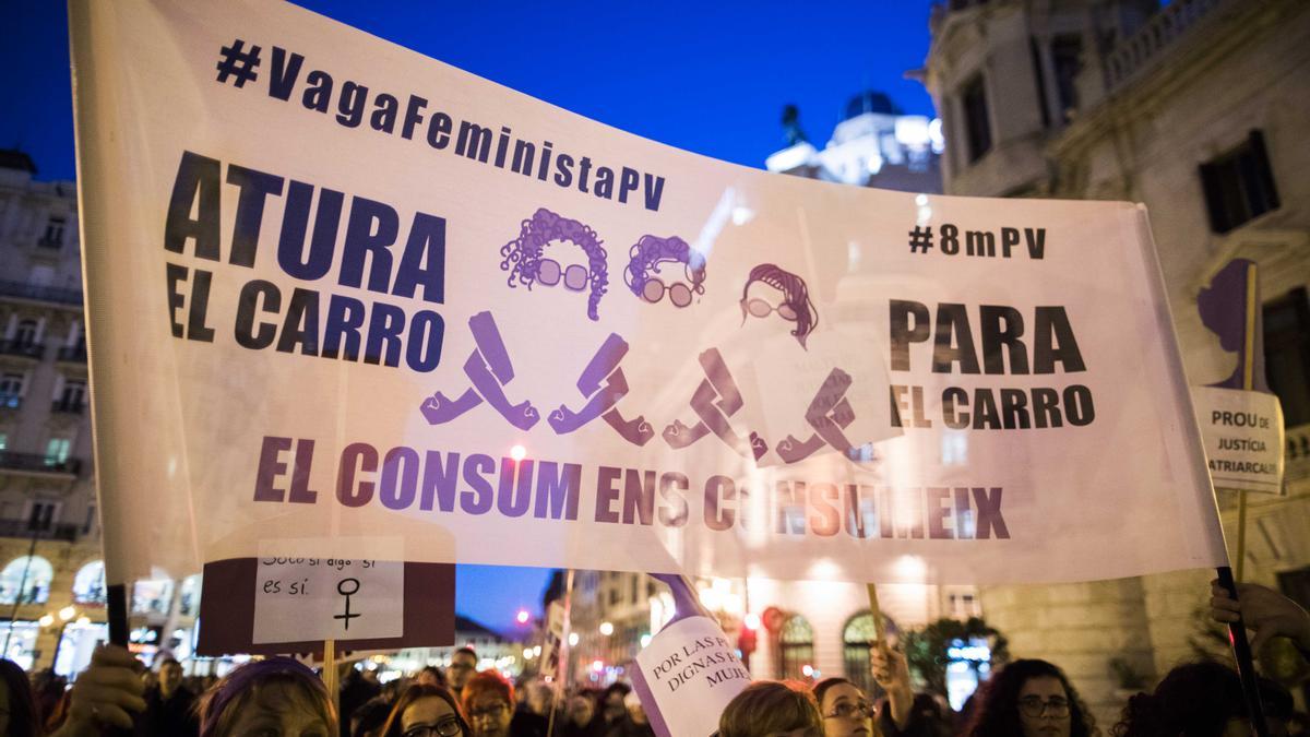 La Delegación de Gobierno descarta prohibir las concentraciones del 8M en València