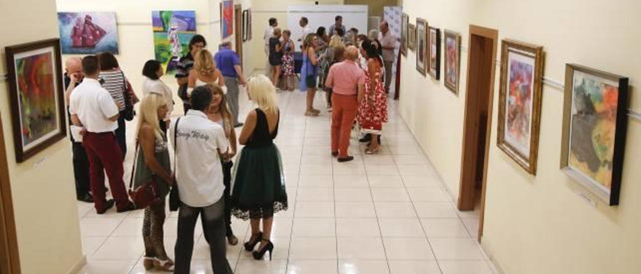 Imagen de la exposición de la Asociación de Artistas Alicantinos