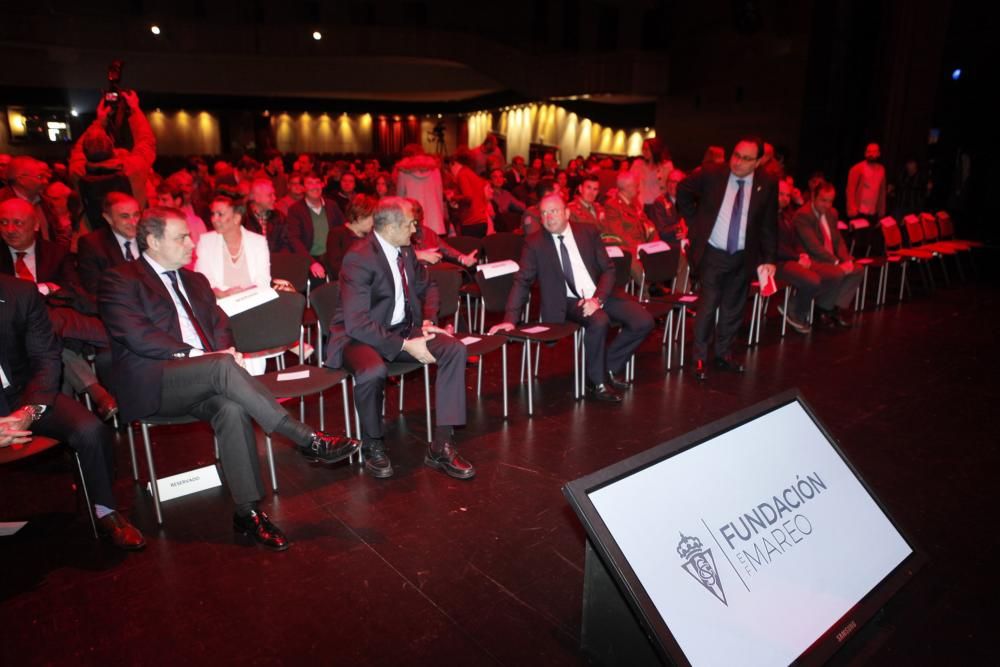 Presentación de la Fundación Escuela de Fútbol de Mareo Real Sporting de Gijón.