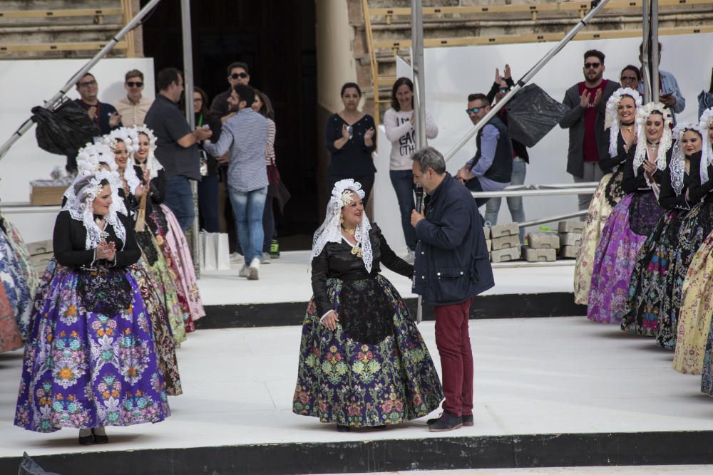 Segundo ensayo de la Gala de elección de la Bellea del Foc 2018