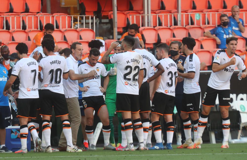 Las imágenes del Valencia CF - Valladolid