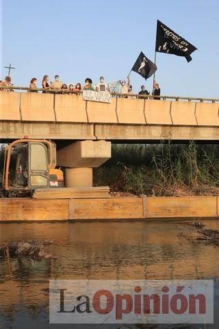 Protesta contra el estado del Mar Menor