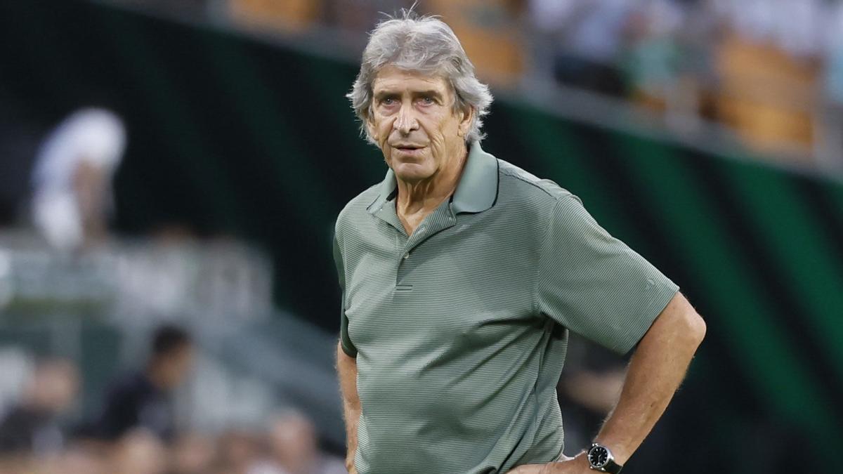 Manuel Pellegrini, antes del partido de LaLiga de fútbol que Real Betis y Real Sociedad disputan este viernes en el estadio de La Cartuja
