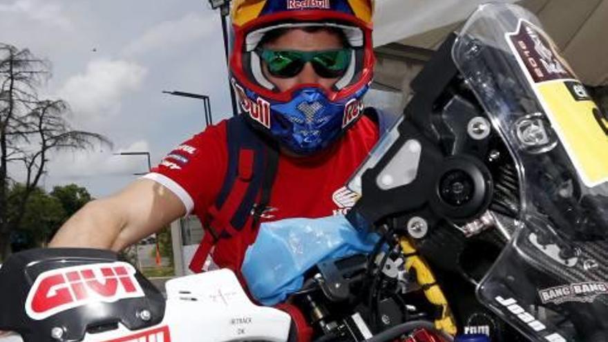 Joan Barreda, «listo para  ganar el Dakar»