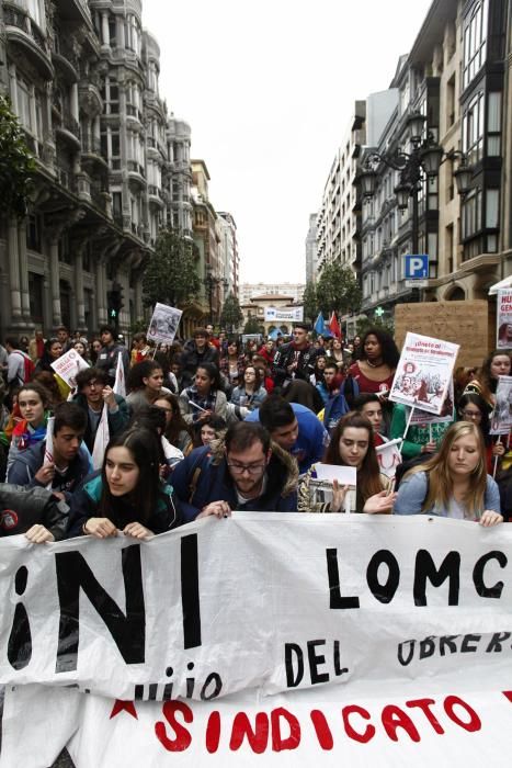 Manifestación de estudianteS