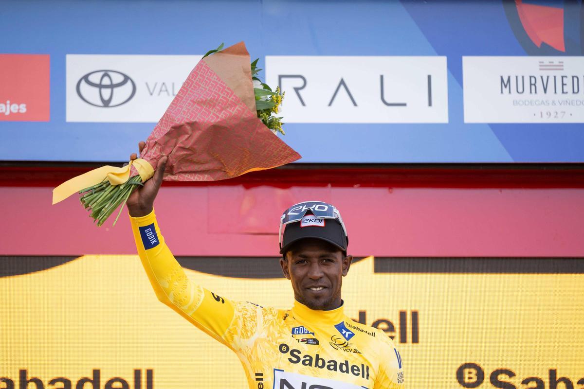 Girmay, primer líder