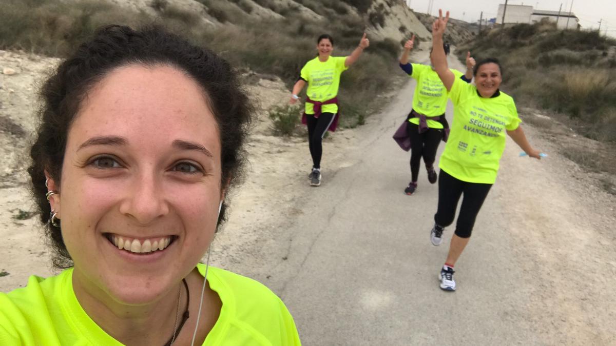 Participantes en la Carrera de la Mujer