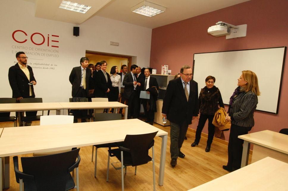 Inauguración del Aula de Emprendimiento de la UMU