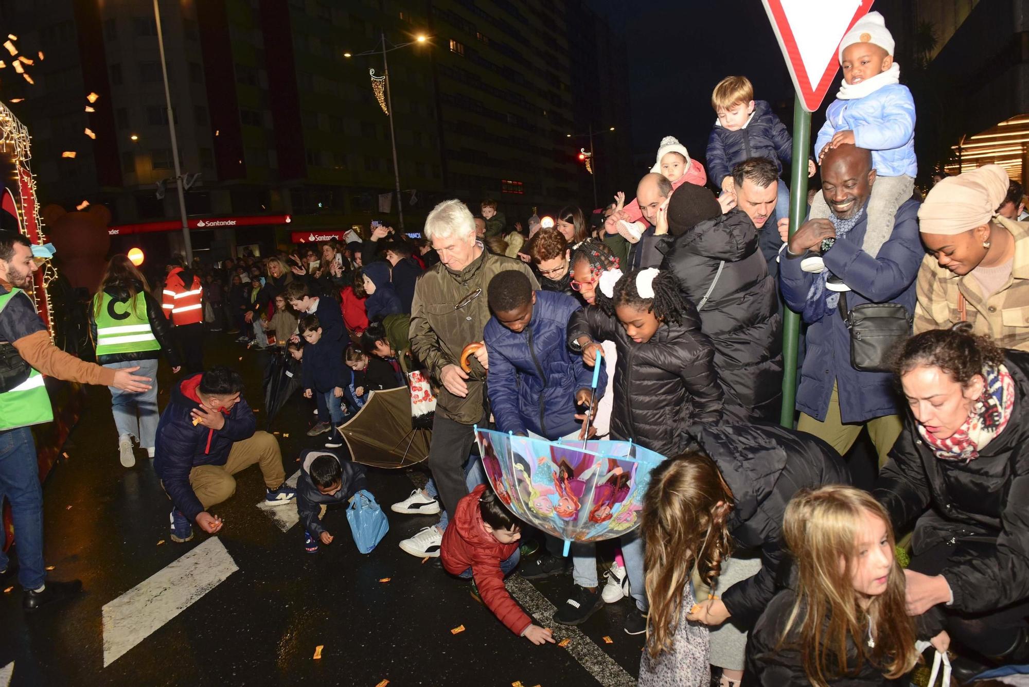 La llegada de los Reyes Magos a María Pita