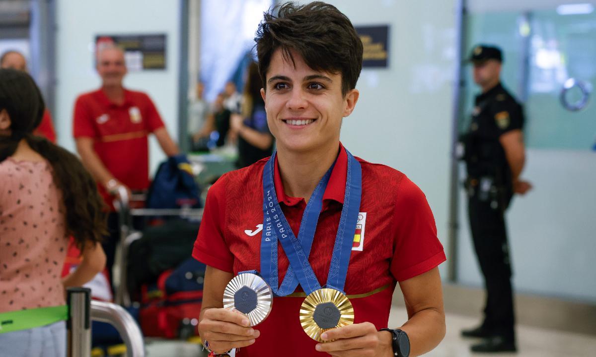 María Pérez, su su oro y su plata en París'24
