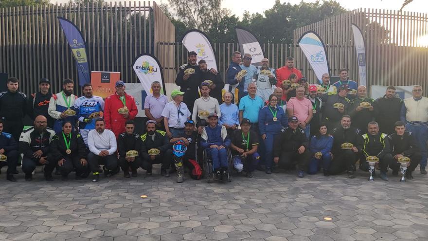 Pedro Cuarental Sánchez y Víctor M. García Afonso, ganadores de la XVI edición del Slalom La Aldea