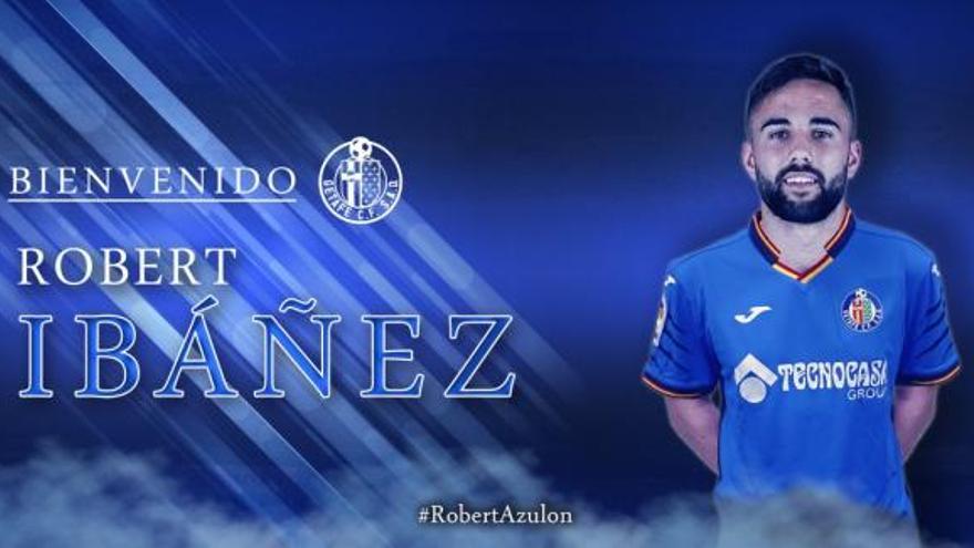 Robert Ibáñez ficha por el Getafe cuatro temporadas