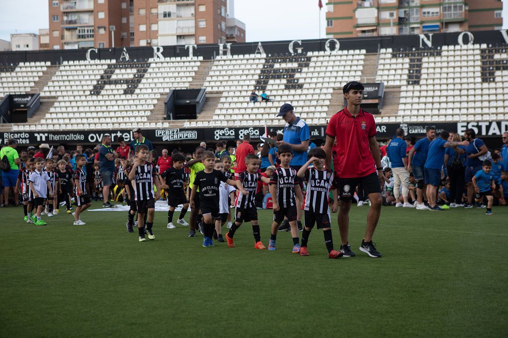 Clausura de la liga coal de fútbol en Cartagena