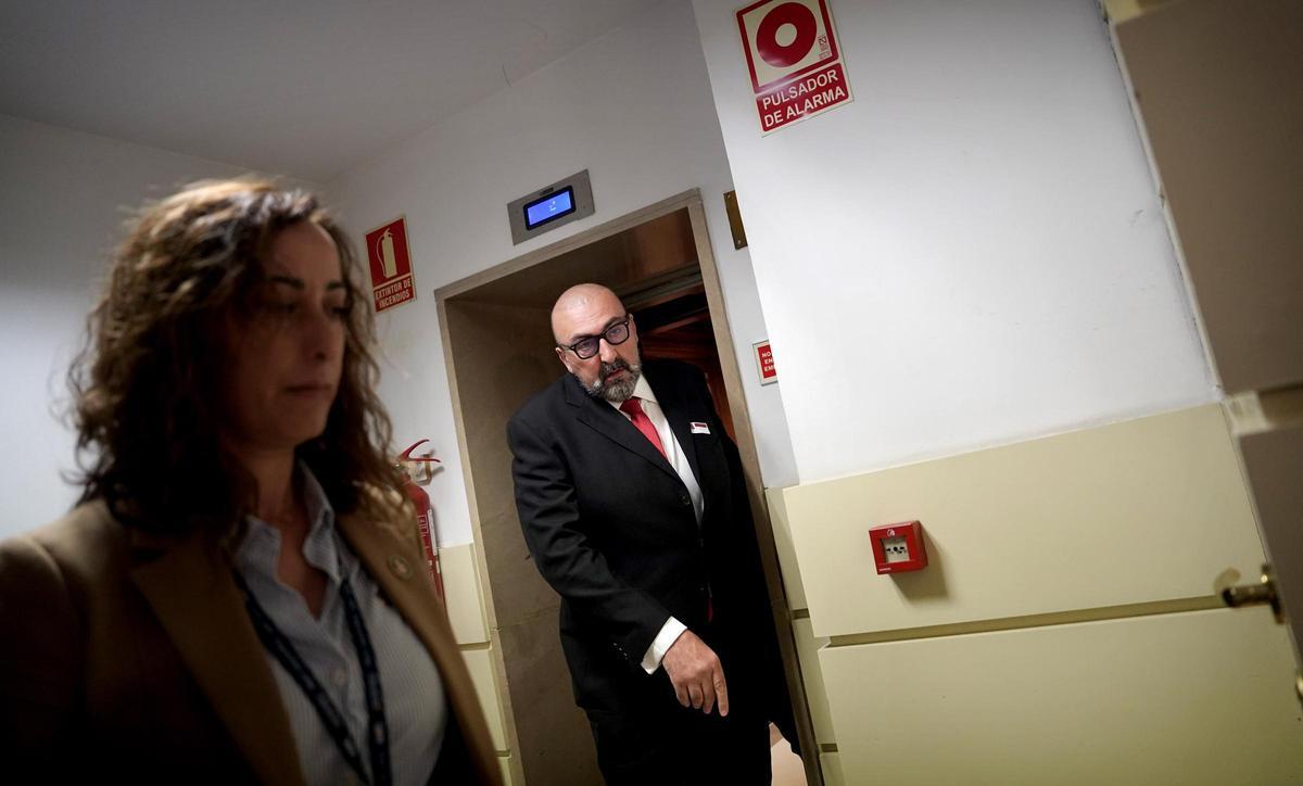 Koldo García declara en la comisión de investigación del Senado sobre la compra de material sanitario durante la pandemia.