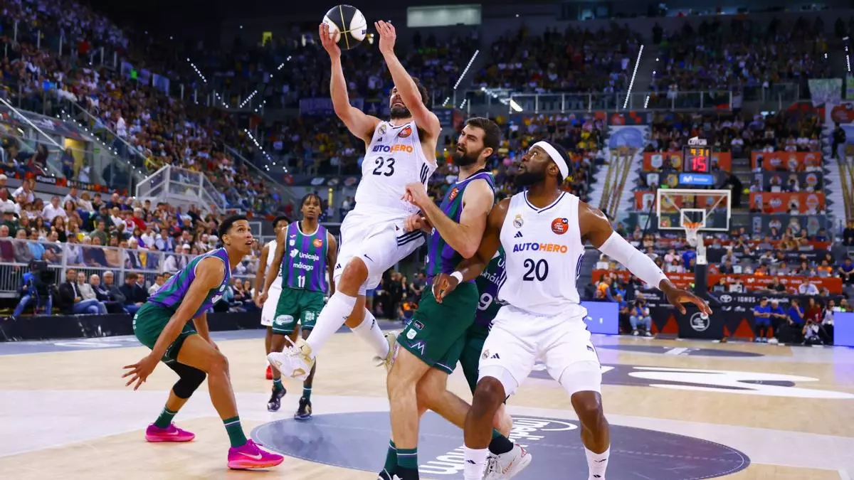 Estas son las fechas del play off de semifinales Real Madrid-Unicaja
