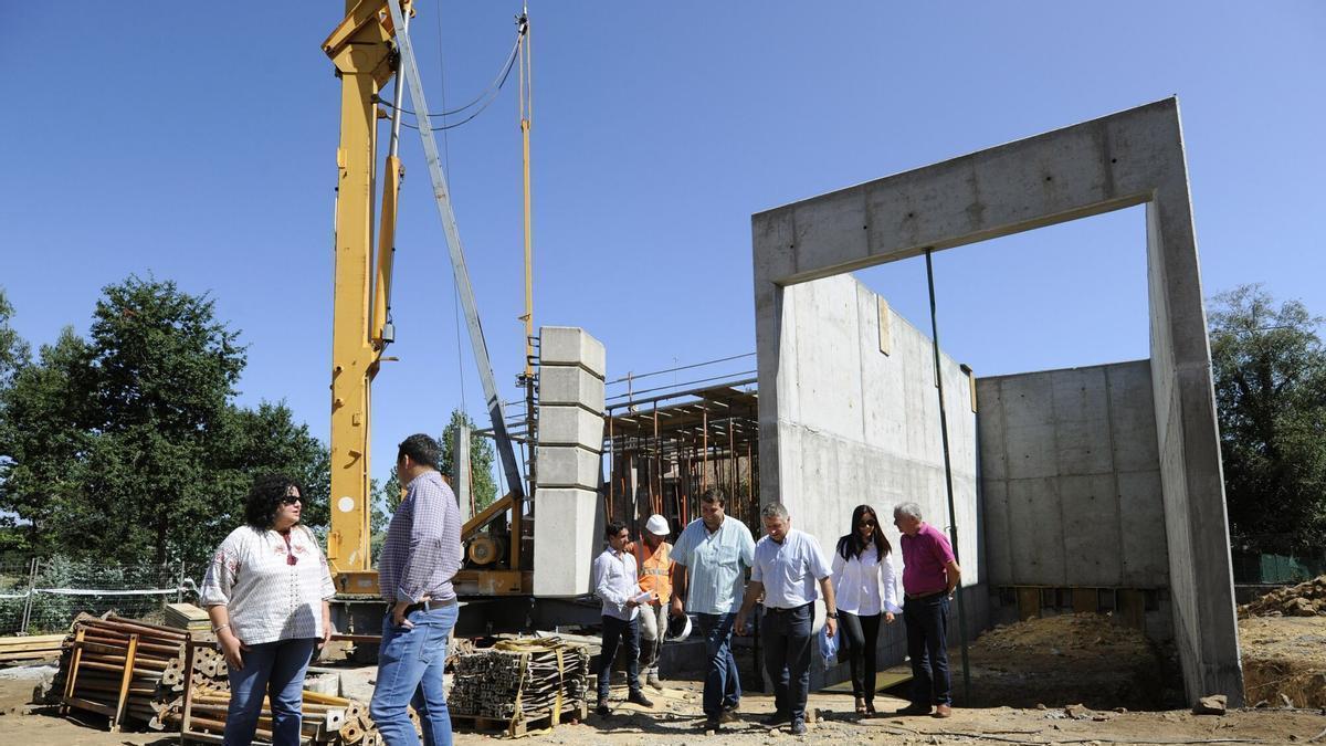 Silleda comenzó a construir su planta de biomasa en 2018.