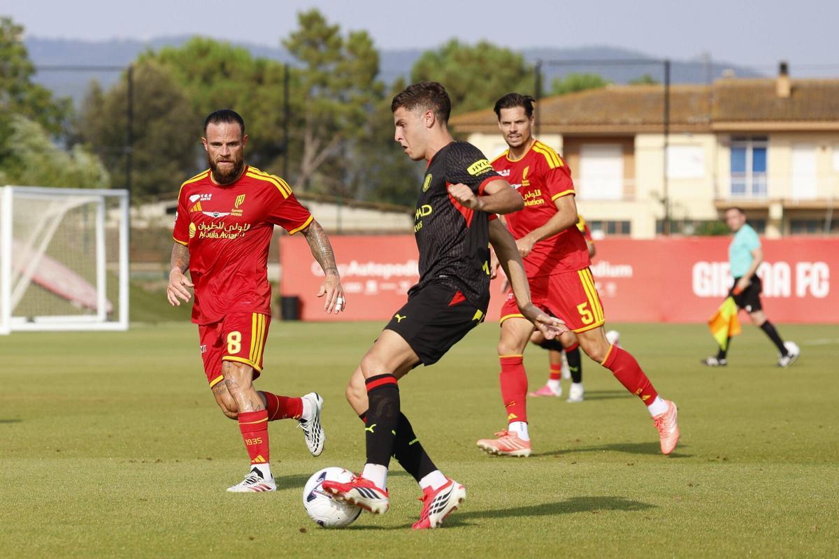 Les imatges del primer partit de pretemporada de Girona FC, contra el Al-Qadsiah