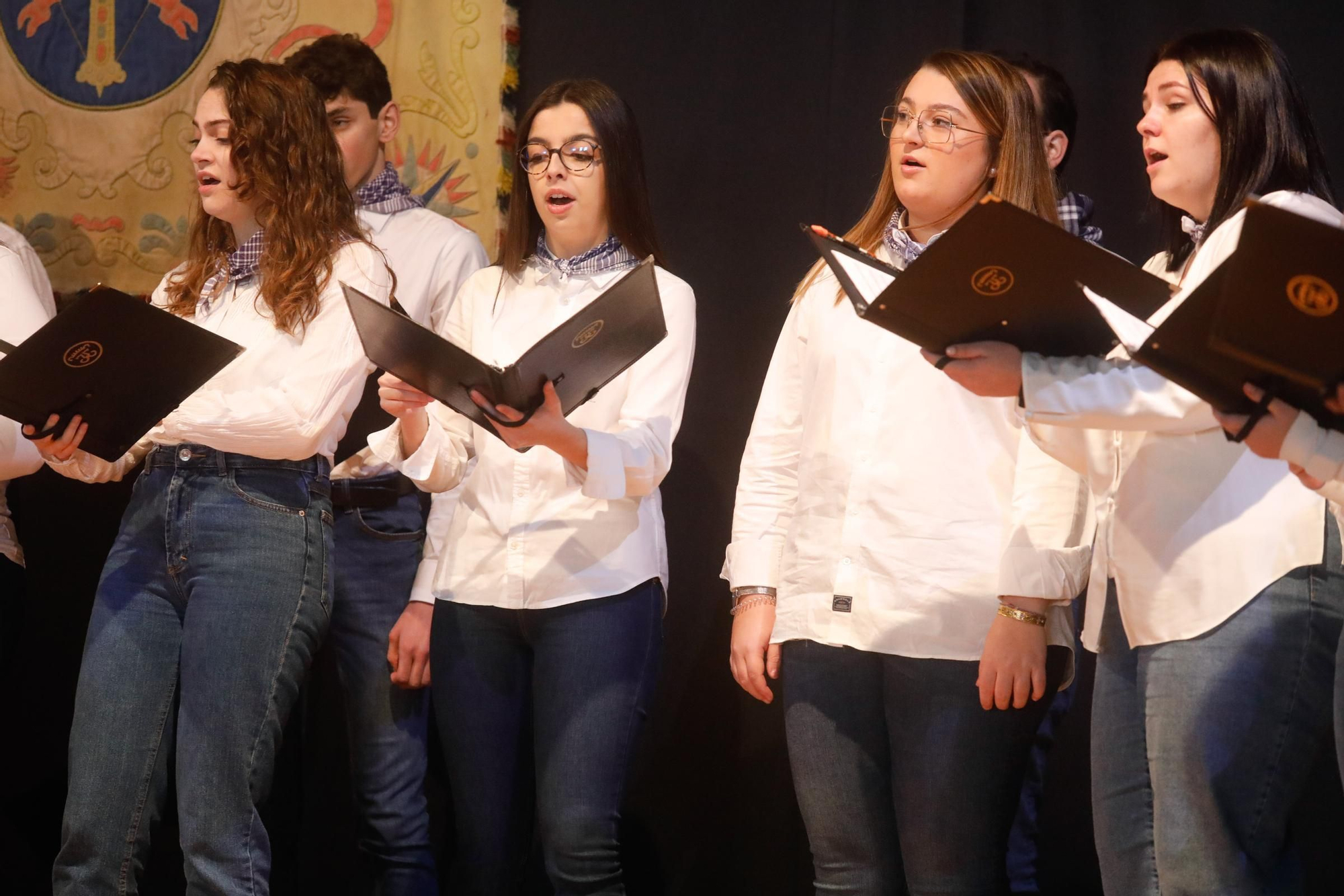 Las Amas de Casa de Luanco, reivindicativas pregoneras de la Fiesta del Cristo del Socorro