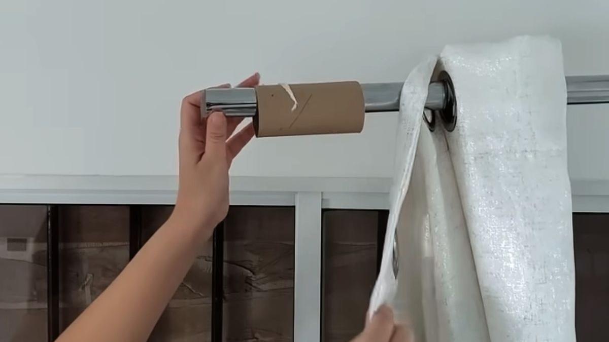 ¿Adoras el orden en casa Ojo al truco del papel higiénico para que las cortinas queden de revista