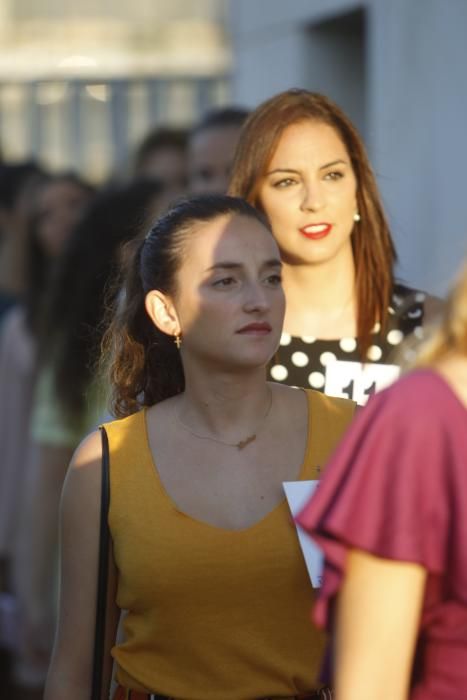 Visita de las candidatas a fallera mayor de València a la casa Ronald McDonald