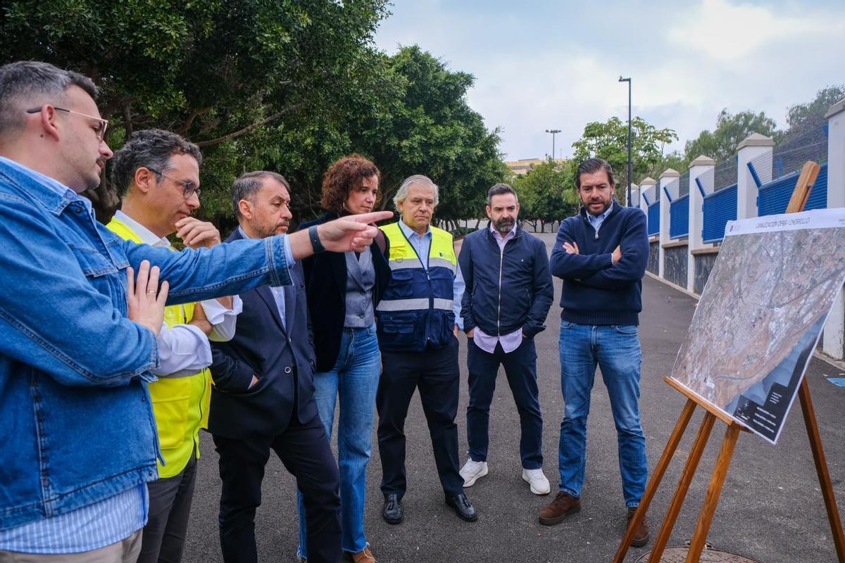 Visita a la obra finalizada para abastecer de agua salada al Suroeste.